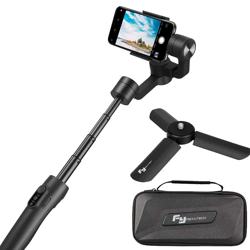 

Feiyutech Feiyu Vimble 2 Handheld 3-Axis Gimbal Stabilizer for iPhone X Huawei P20 GoPro 7 6 5 PK DJI Osmo 2 Zhiyun Smooth 4