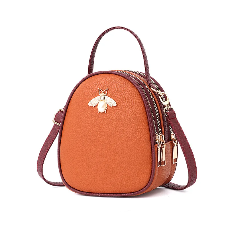 Luxury Handbags Women Bags Designer Ladies' Pu Leather Shoulder Bag for Women 2018 Fashion Bee Decoration Famous Brands Tote