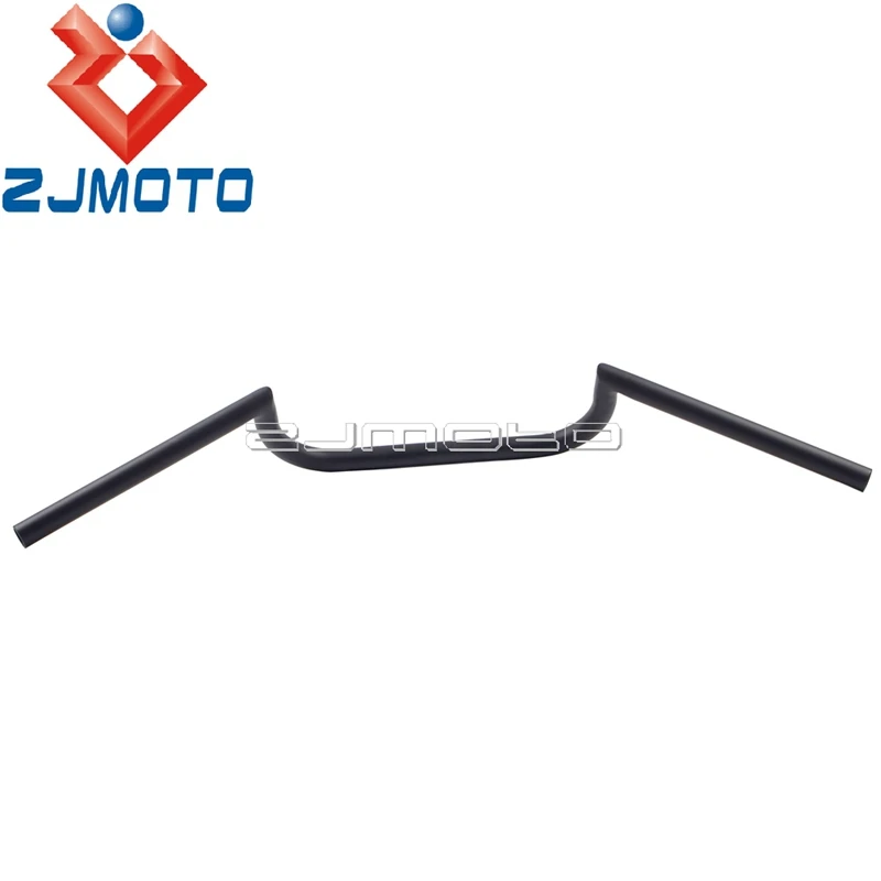 Руль для мотоцикла " Rise Handle Bar Ace Drag Bar 7/8" для Honda Yamaha Suzuki Triumph Custom Clubman style - Цвет: Matte Black