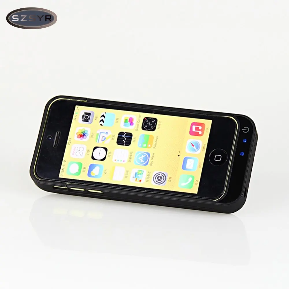 Portable Backup External Battery Charger Case For 5 S Powerbank Pack Charging Case Cover For iPhone 5 5S 5C SE Battery Case
