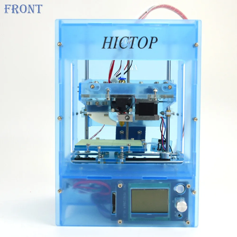 Impresora Mini 3d Printer Easy Installation with 3D Printer Kit Supporting SD Card Mini Desktop 3d Printing Accessory Machine