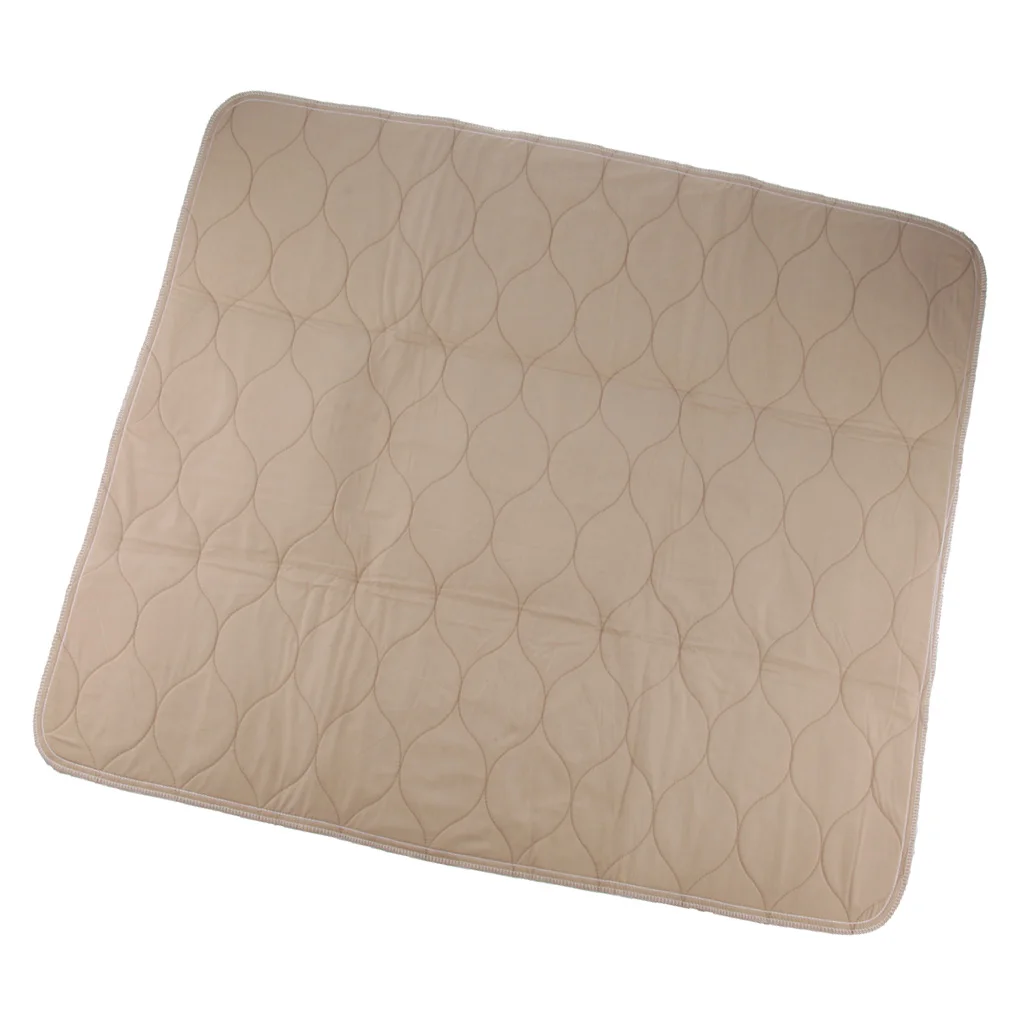 Soft 4-Layer Washable Incontinence Bed Underpads, Heavy Duty Mattress Protector Sheet 70x 80 cm for  Elderly Adult Patient Pet