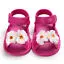 Одежда для маленьких девочек детская обувь, новорожденные принцессы цветок мягкая подошва с защитой от скольжения детские кроссовки для малыша сандалии для малыша - Цвет: as photo show