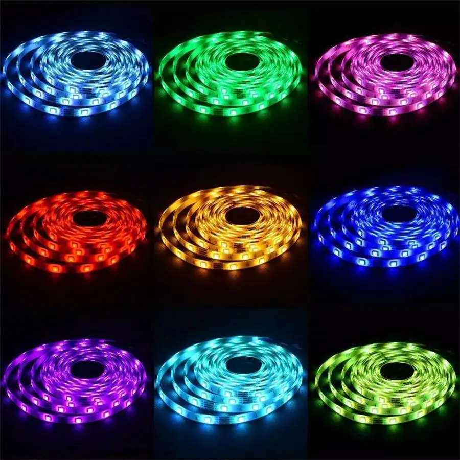 Smd 5050 rgb светодиодные полосы света 5 м 10 м 20 м 15 м waterptroof 150 светодиодов 300 светодиоды led ленты fita led лента + РФ сенсорный регулятор RGB