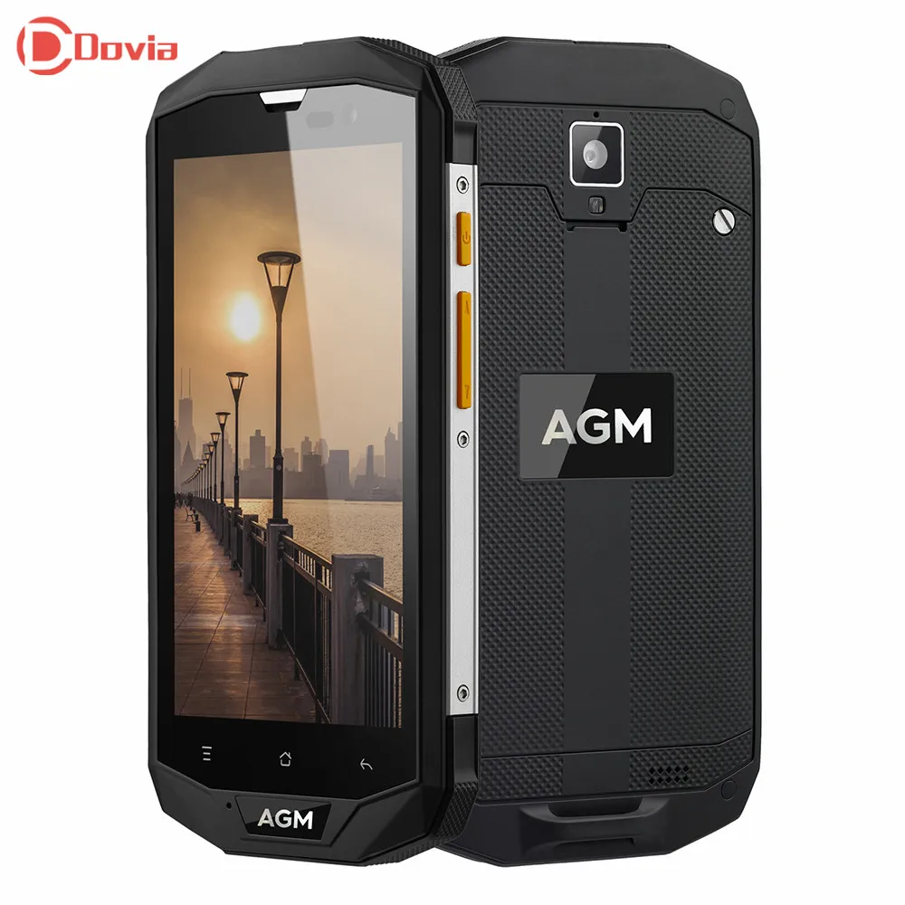 AGM A8 4G Smartphone Android 7 0 5 0 inch MSM8916 Quad Core 3GB RAM 32GB