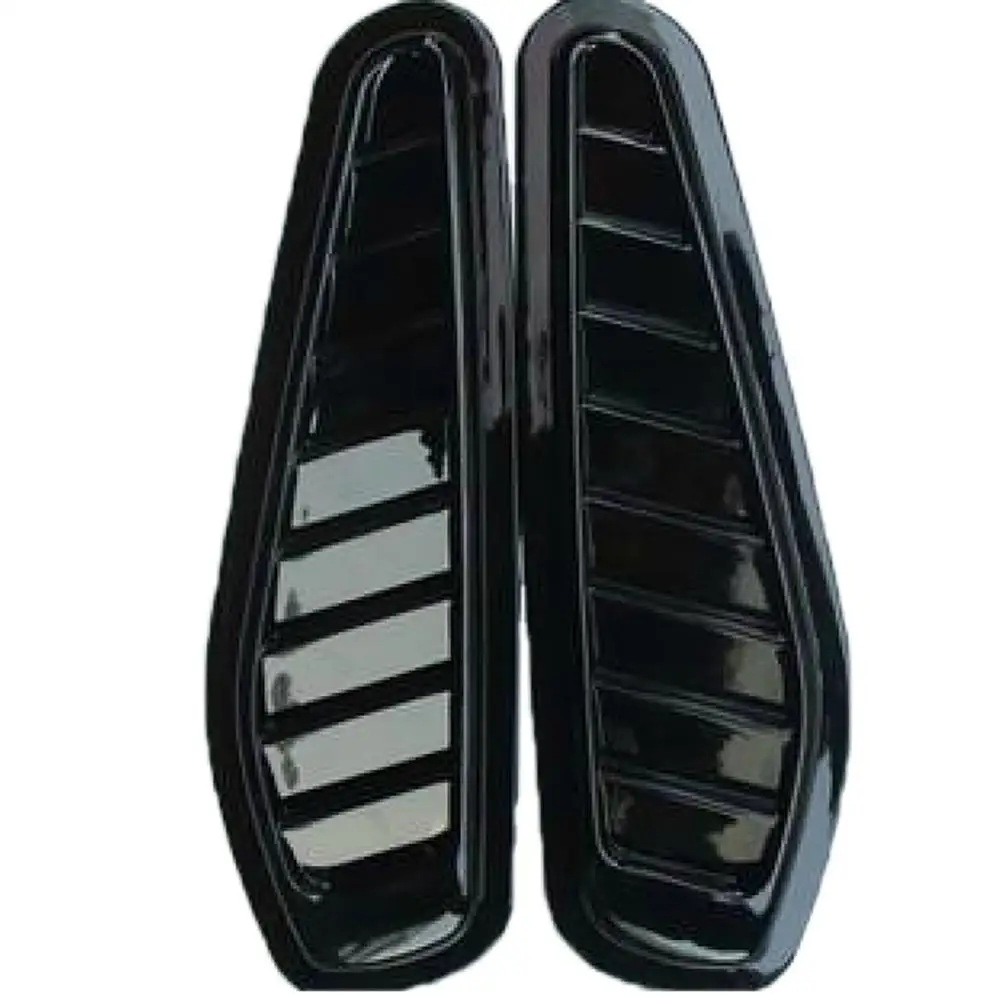 

1 Pair Car Styling Decorative Air Flow Intake Hood Fender Vent Cover Sticker