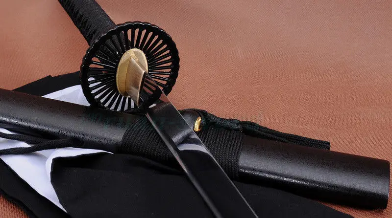 Aço Alto Katana Afiada Espada 1