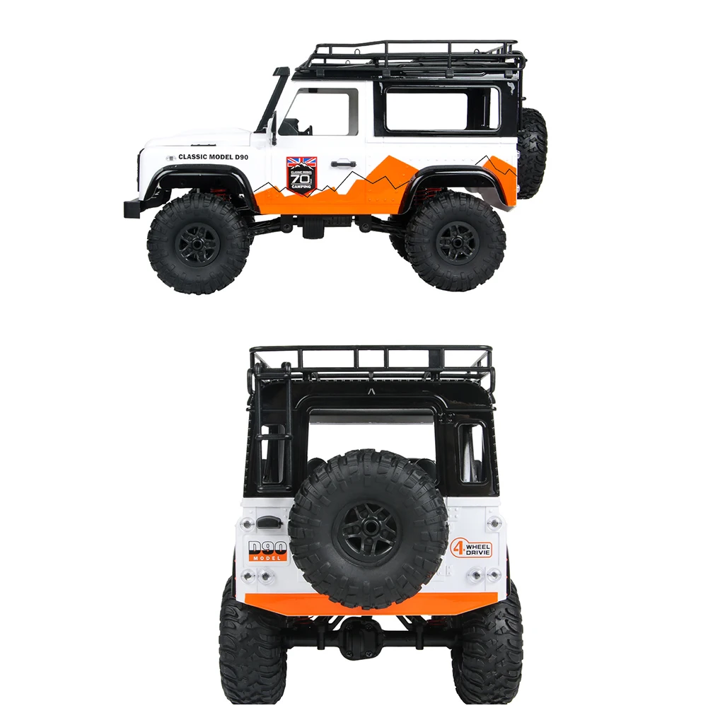 

D90 Birthday RC Car Vehicle Model DIY Remote Control 1:12 Scale Hobby 2.4G Kids Toy Gift Buggy Crawler Anniversary Edition 4WD