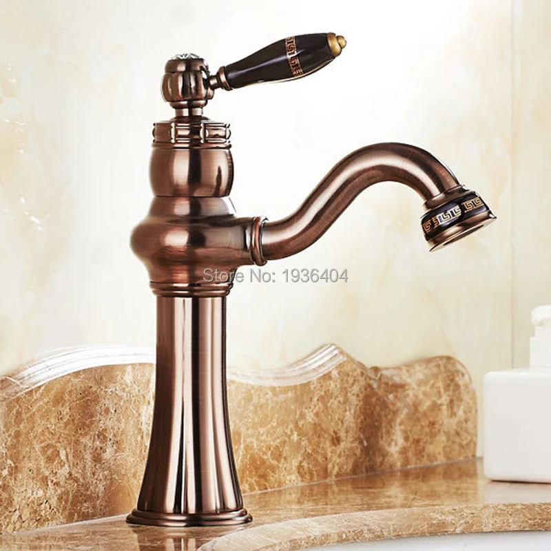 الخيالة النحاس صنبور حوض صنبور الحمام الغرور بالوعة خلاط صنبور النفط مفروك البرونزية 9062O