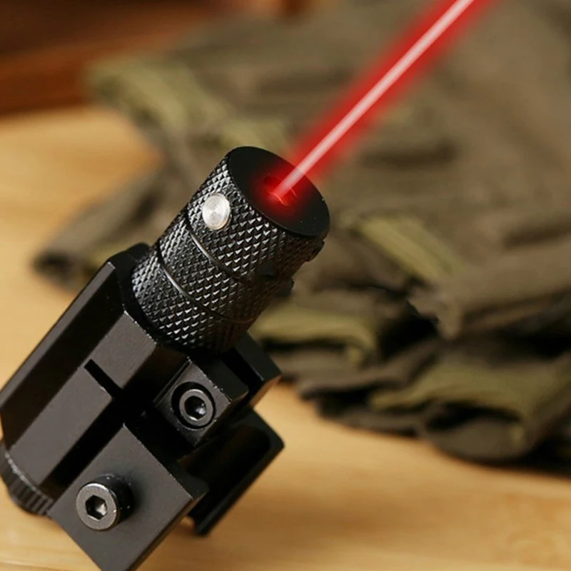 Тактическая для охоты ружья Mini Red Dot лазерный прицел Прицелы луч направляющая