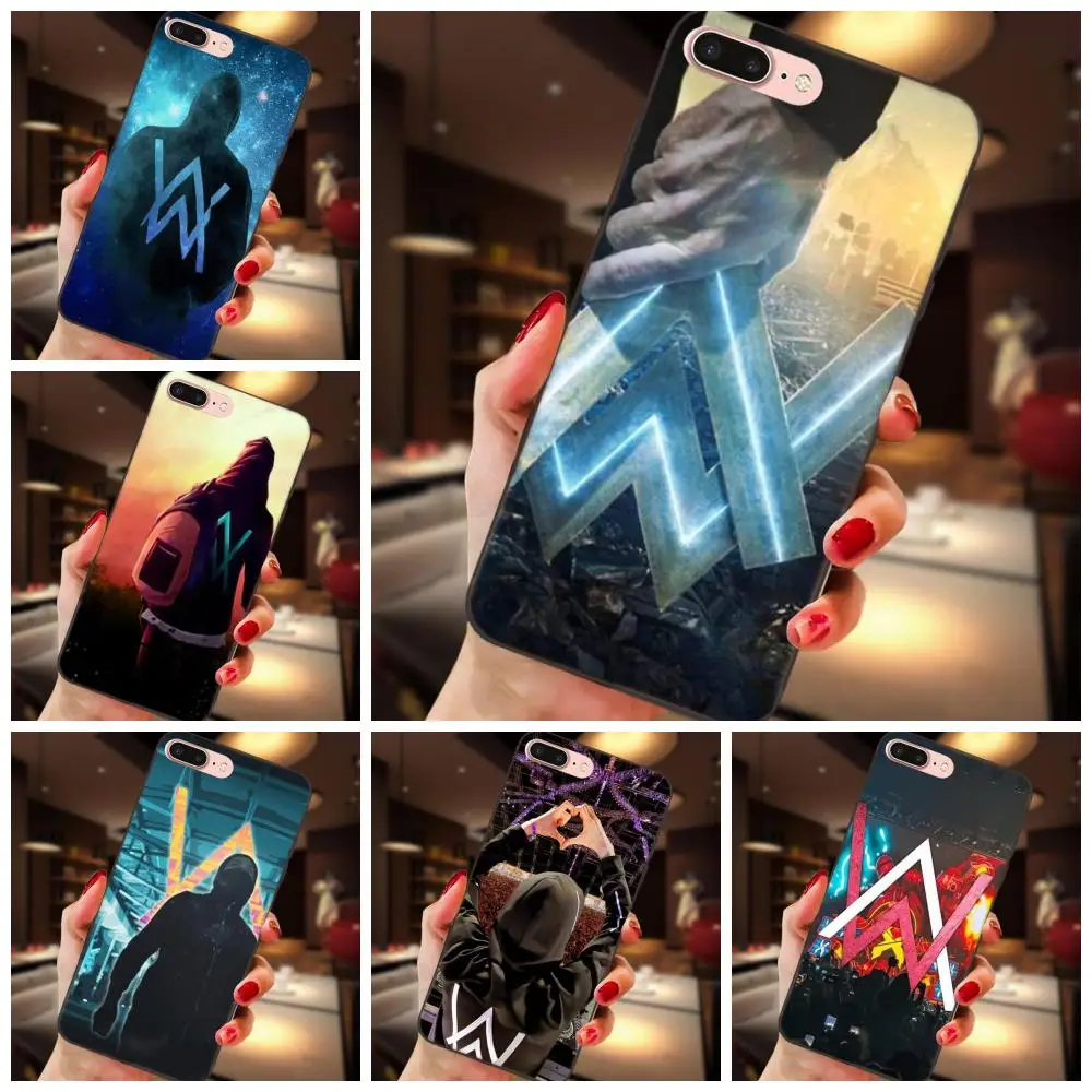 Поп звезд Алан Уокер DJ выцветшие телефонные чехлы для Huawei Honor 5A 6A 6C 7A 7C 7X 8A 8C 8X9 10 P8 P9