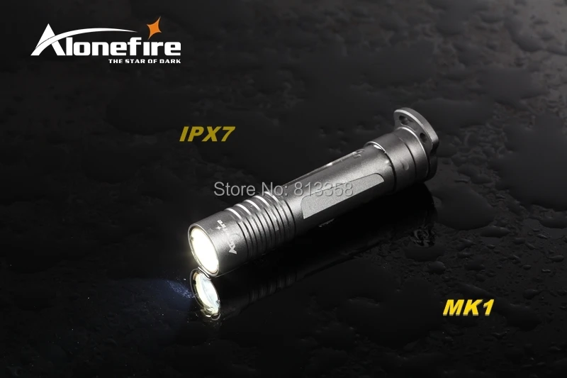 AloneFire эльфы MK1 CREE XP-G R2 светодиодный Легкий Мини светодиодный фонарик брелок-фонарик