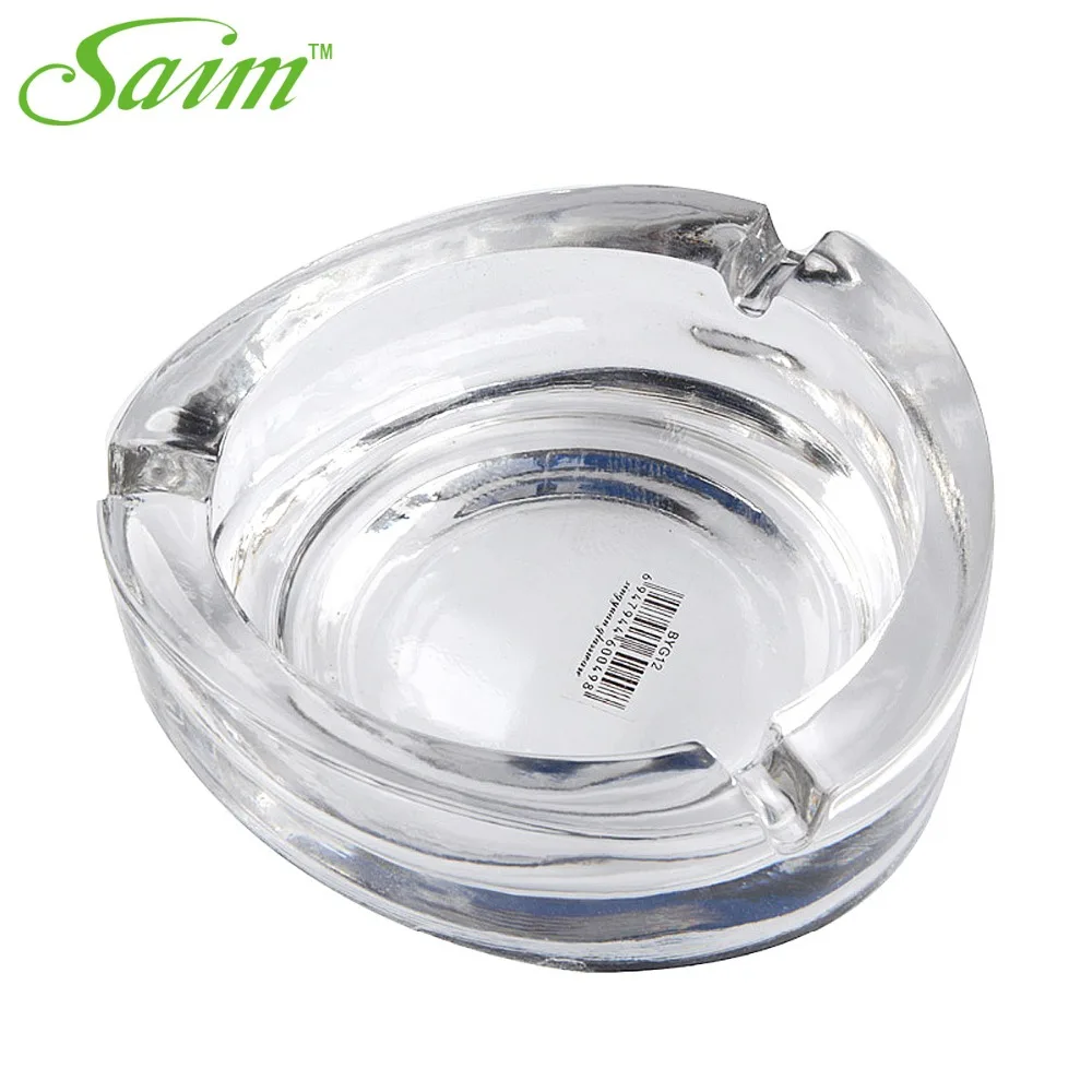 Ashtray,Glass Ashtray For Outdoor And Outside Decorative (Diameter 5.2