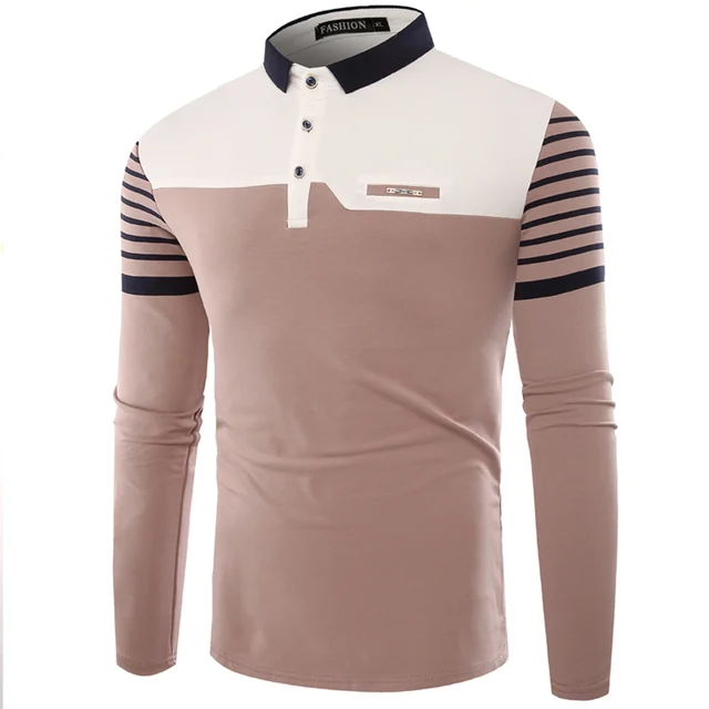 korean polo stripes