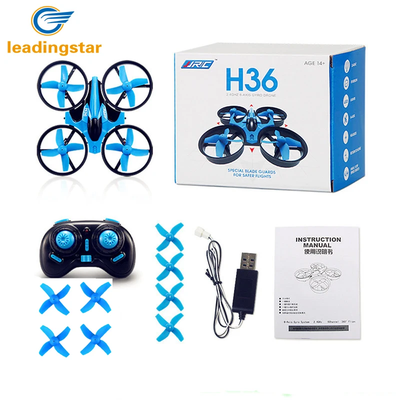 Newest JJRC H36 RC Drone Mini Dron 2 4GHz 4CH 6 Axis Gyro RC Quadcopter with