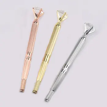 

Top sale Eyebrow Manual Pen Microblading Tattoo Machine For Permanent Eyebrow Lip Embroidery Munsu Tebori With Crystal Diamond