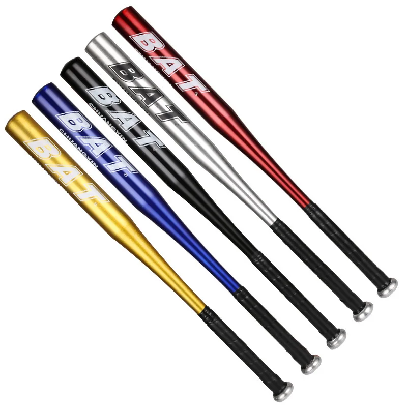 25" Baseball Bat Top Quality 4 Colours Aluminium Alloy Metal Outdoor Sport Stick