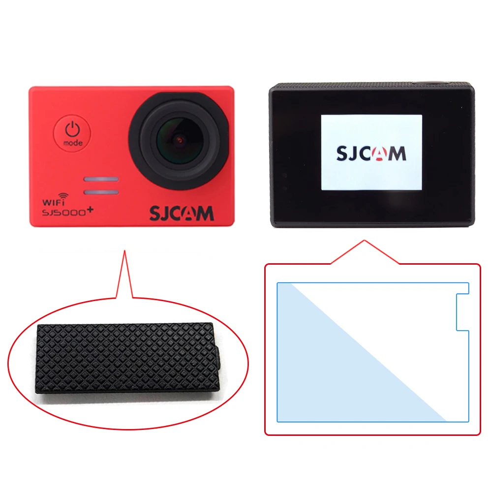 

SJ4000 Battery Cover and Screen Protective Film for SJCAM Series SJCAM SJ5000 Series battery Cover Sports Camera