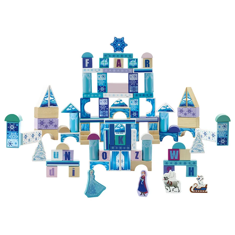 

100pcs Disney Frozen Castle Set Model Building Blocks Gifts Toys Kids Birthday Party Gift
