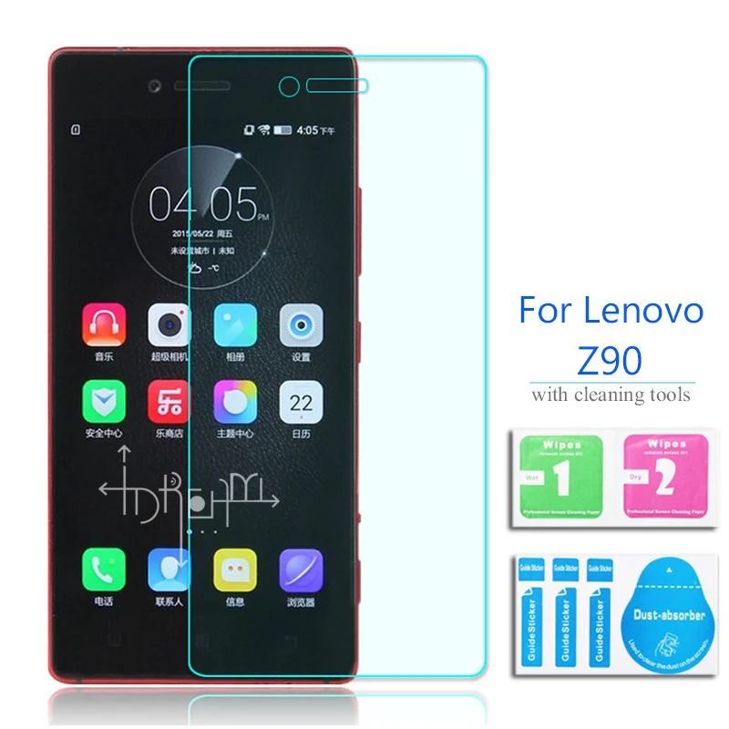 

2PCS For Lenovo VIBE Shot Z90 Z90-3 Premium Tempered Glass Screen Protector 2.5 9H Protective on vibeshot Z 90 Z90-7 Dual Sim