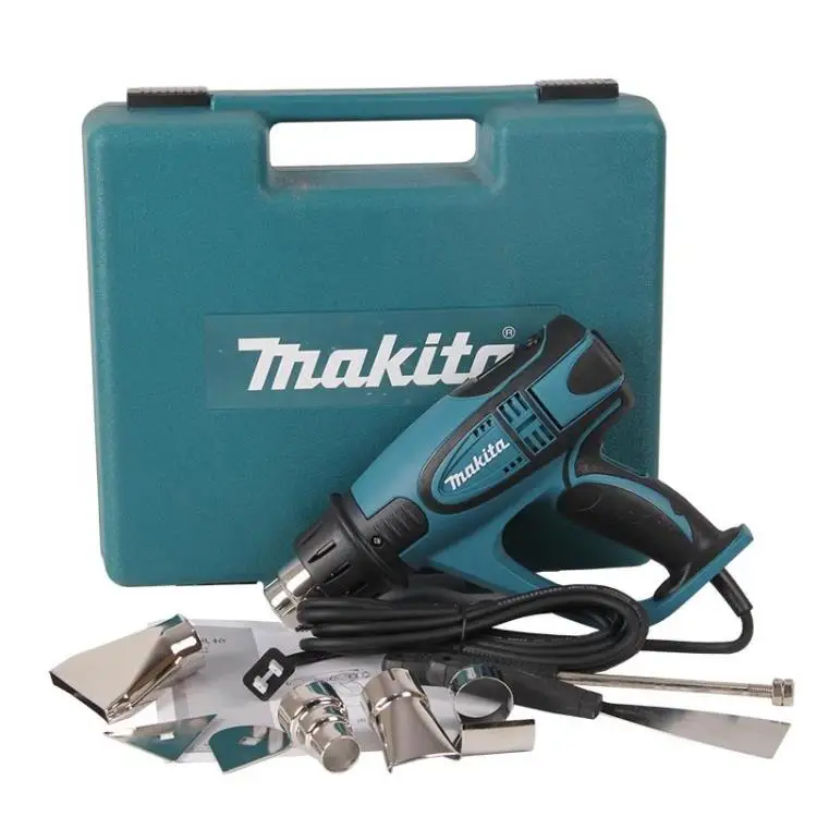 Подлинный MAKITA HG5012K/HG6500/HG651CK пистолет горячего воздуха, автомобильная пленка клея пистолет, горячая сушилка, пистолет для обжига