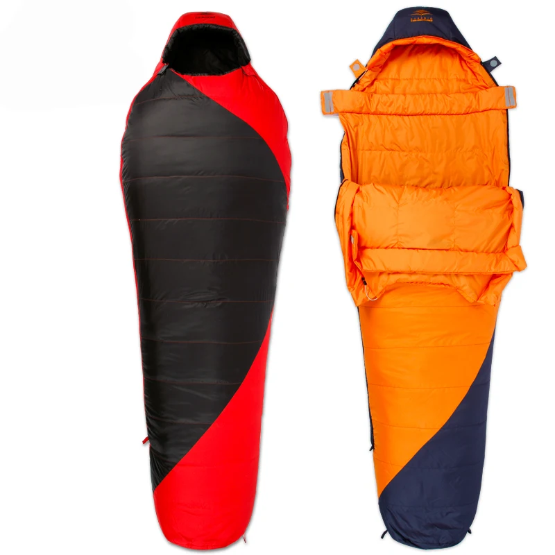 

Down sleeping bag adult spring and autumn seasons outdoor camping thickening warm indoor feather cotton mixed sleeping bag