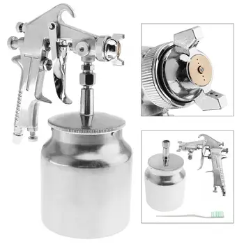 

Handle F-75 Pneumatic Paint Spray Gun Painting Paint Tool with 1.5mm Diameter Nozzle for Furniture / Woodworking / Machinery