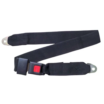 

2 Point Adjustable Seat Belt Retractable Safety Lap Belt Universal Car Seat Lap Belts Auto Truck Travel Black Seatbelt Adjustab