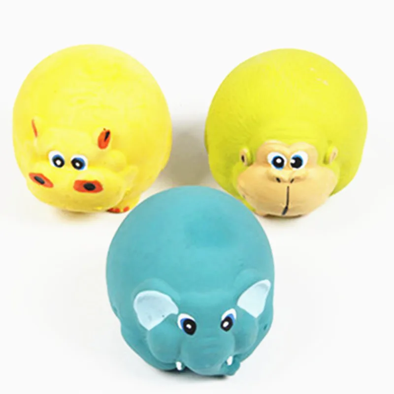 latex pig dog toy latex dog toy ball latex squeaky dog toys Pet dogs