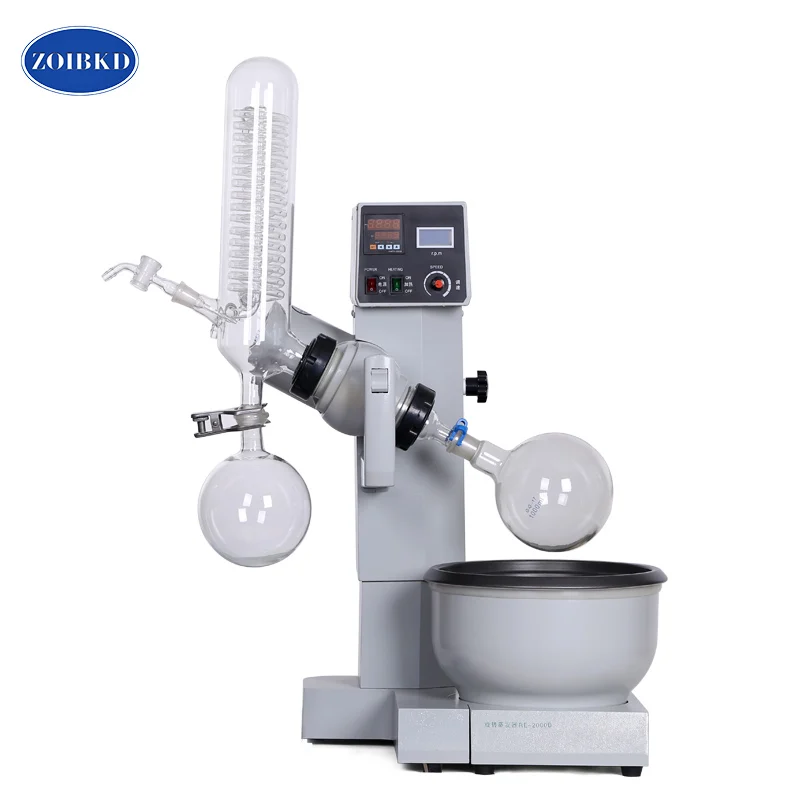 

ZOIBKD High Quality RE-2000B Rotary Evaporator Motor Automatic Lift For Laboratory Vacuum Distillation