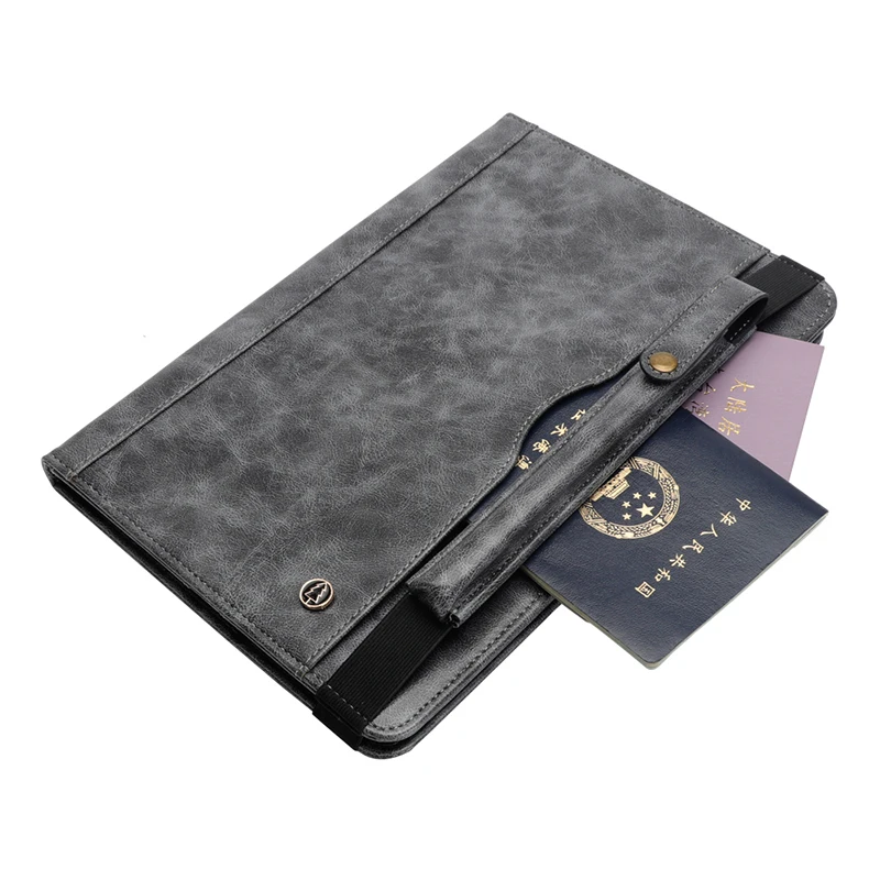 Case for Samsung Galaxy Tab S3 9.7'' SM-T820 T825 With Pen Holder PU Leather Wallet Card Slots Tablet Folio Case Stand Cover (55)