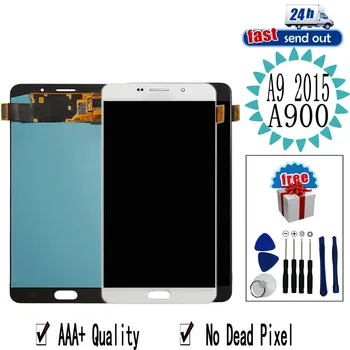 

6.0" OLED A900F LCD For SAMSUNG GALAXY A9 2015 A900 LCD Display A9000 Touch Screen Tested Digitizer Assembly