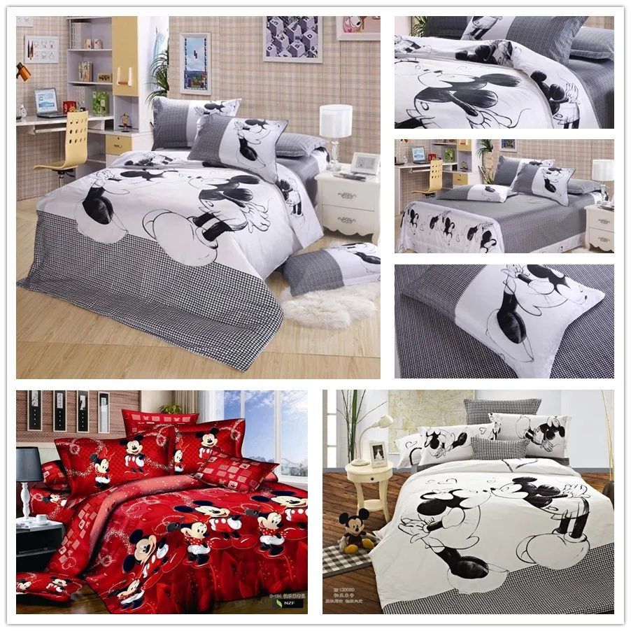 Minnie Mouse Bedding Red Promotion Shop For Promotional Minnie truly Mickey And Minnie Mouse Home Decor