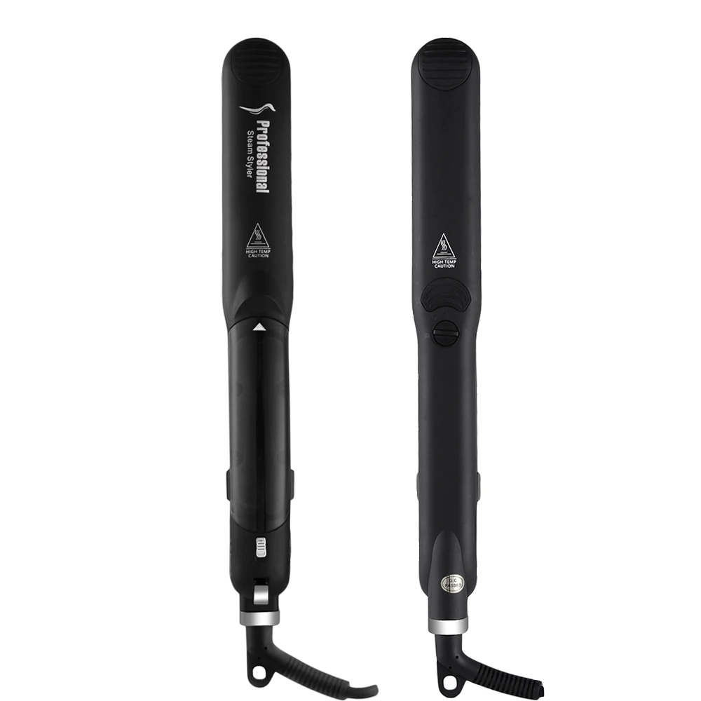 Professional пара Выпрямитель для волос Flat Iron 230C/450F 2 в 1 щипцы завивки металла бигуди инструменты укладки Прямая