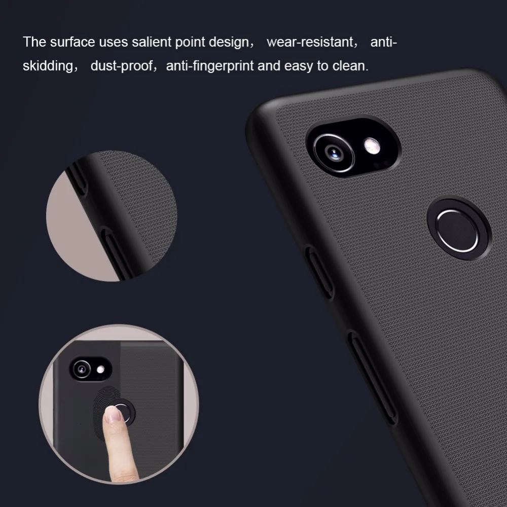 Чехол для Google Pixel 2 XL Nillkin Super Frosted Shield Жесткий Чехол для задней панели для Google Pixel 2 XL