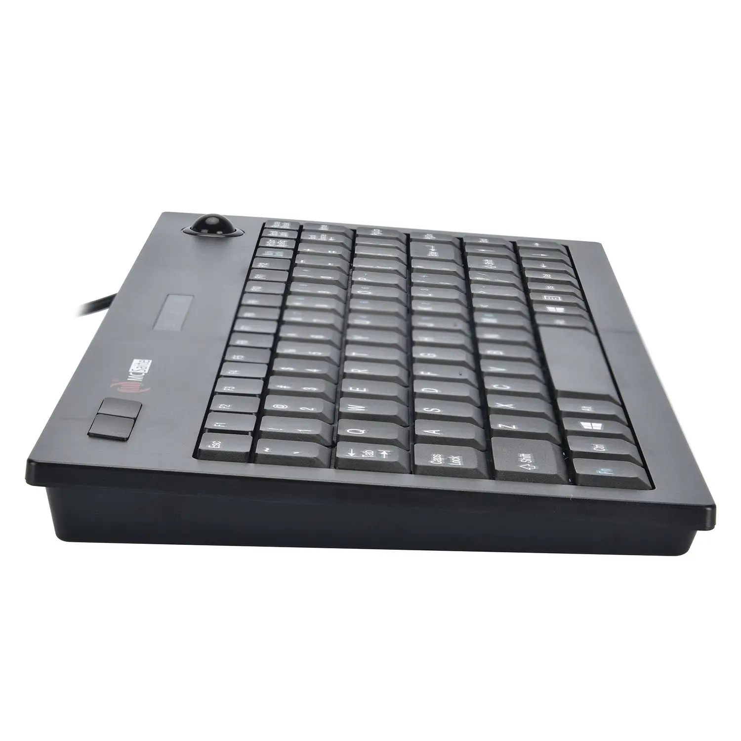 

USB wired trackball keyboard slim mini keypad