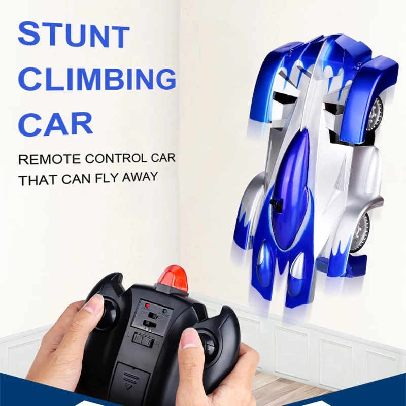 

Remote Control Wall Climbing RC Car with LED Lights Anti Gravity RC Car Toys For Children Control Remote Electric Race Car