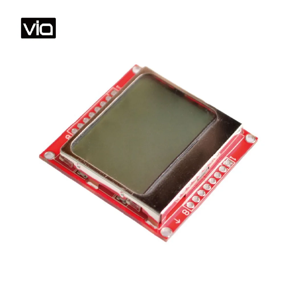 font b Arduino b font 5110 Free Shipping Smart Electronics LCD Module Display Monitor White