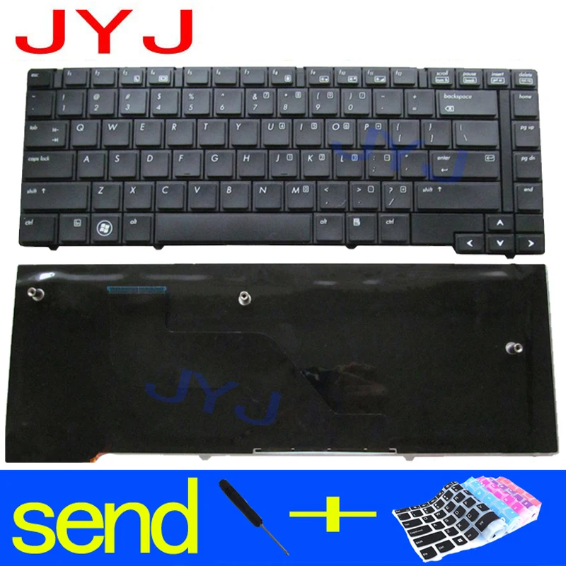 

New laptop Keyboard for HP Elitebook 8440P 8440W 8440 Send a transparent protective film