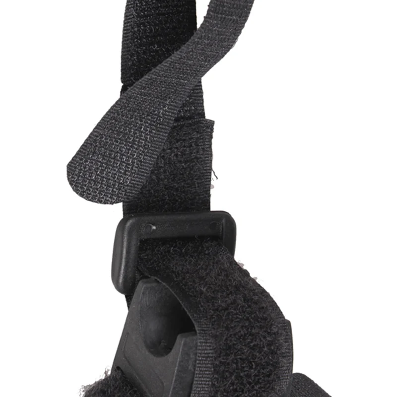 

Bicycle Flashlight Clip Holder Torch Light Mount Base with Adhesive Strap EDF88