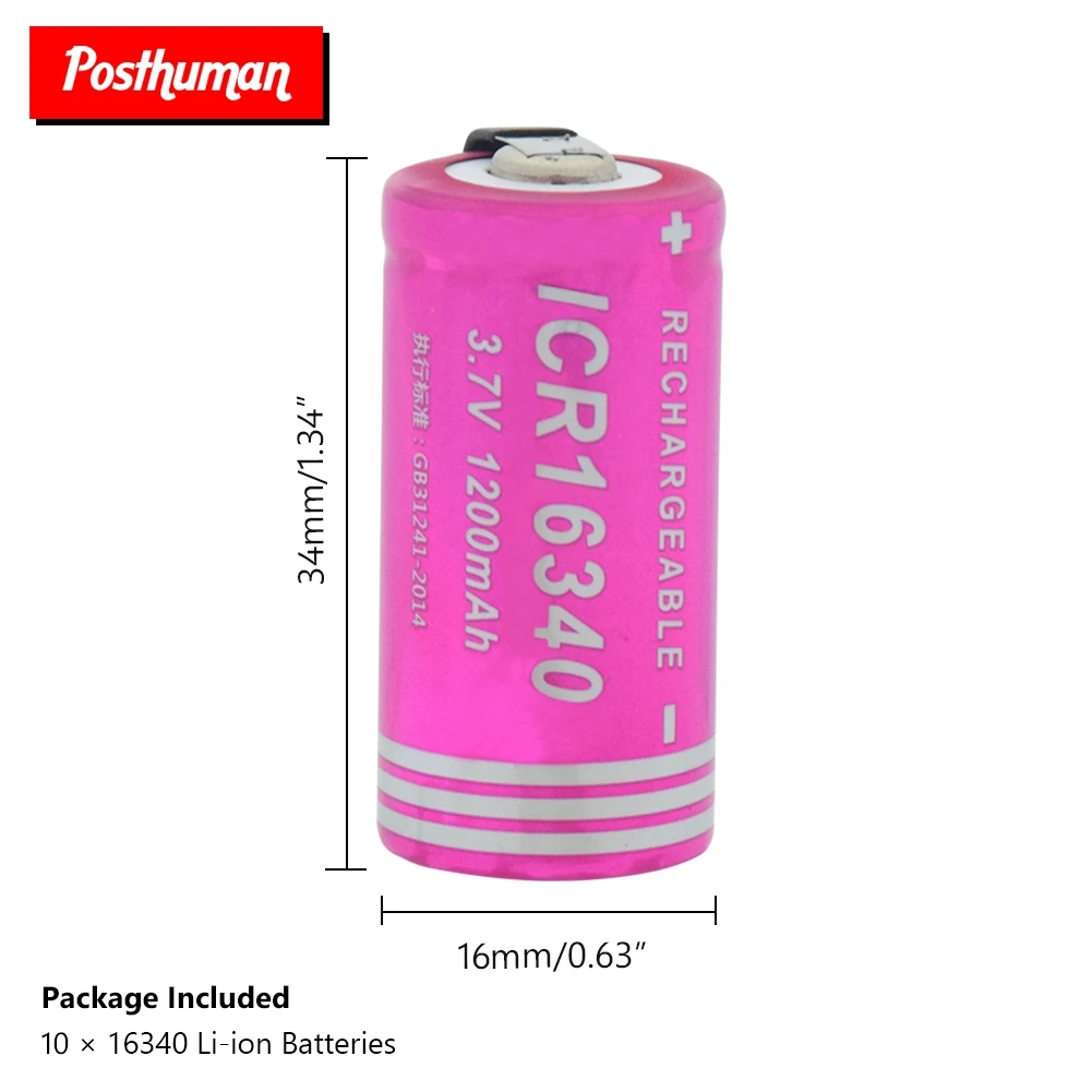3,7 в 1200 мАч литий-ионная CR123A 16340 литиевая батарея сварочные никелевые листовые батареи аккумуляторные батареи для лазерной ручки светодиодный фонарь