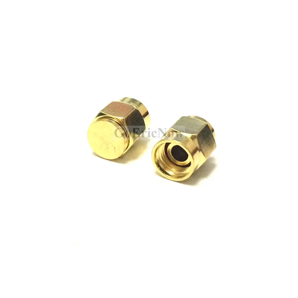 

5 pcs RF Connector Gold Plated SMA Dust cap without chain SMA metal protective cap Connector Plug