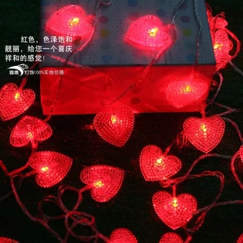 

Multicolor 10M/20M/30M 100/200/300 LED Fairy String Lights Romantic Heart Christmas Tree Outdoor Wedding Decor Holiday