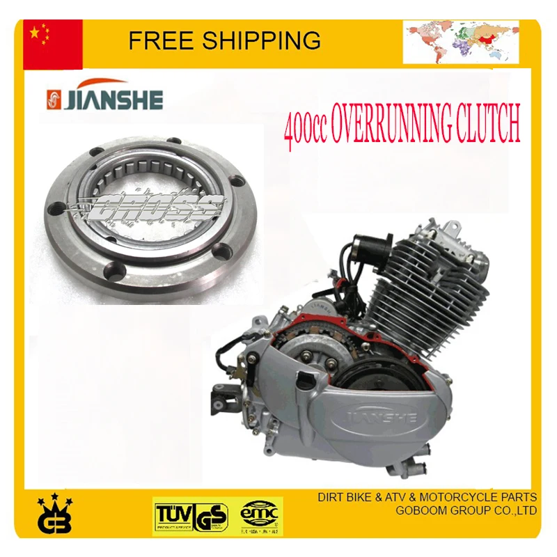 Embrague de rueda ATV400 jianshe motor 400cc quad ATV accesorios envío gratis