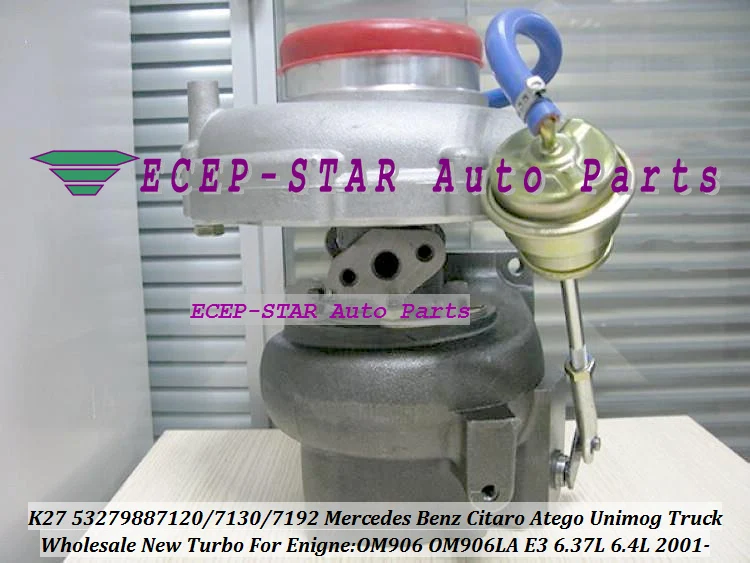 K27 53279887120 53279887130 53279887192 53279707130 53279707192 Turbo For Mercede Benz Atego Unimog Truck OM906 OM906LA E3 6.4L (2)