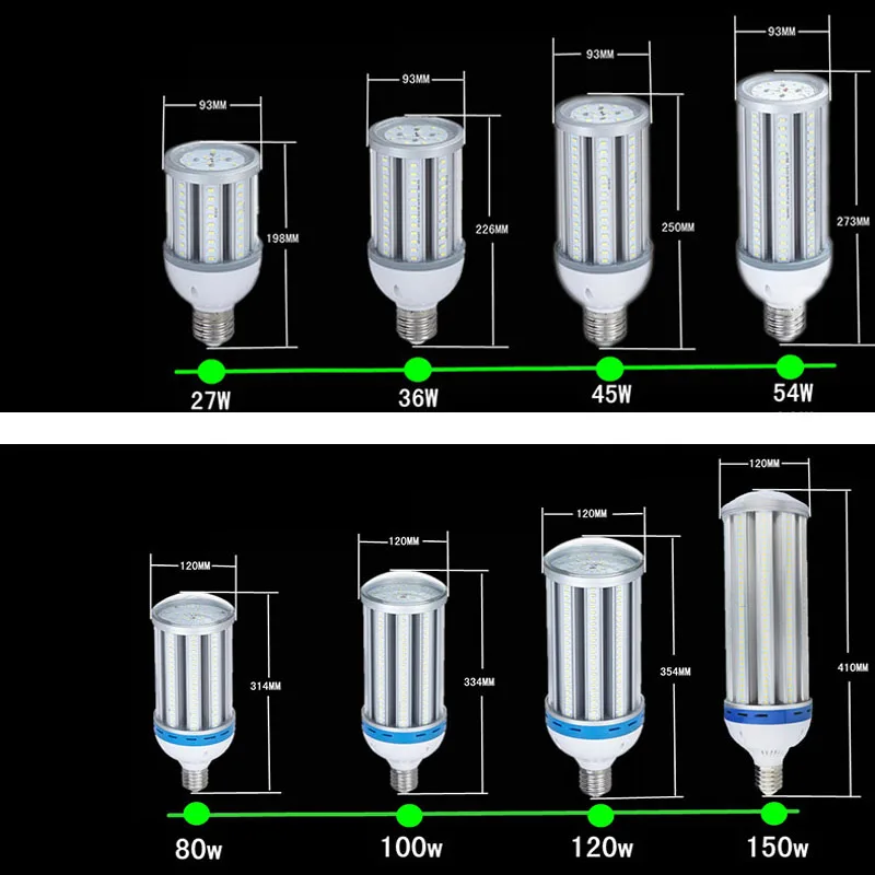 80W  LED Corn Lamp,9600 Lumem,E26E27E39E40,for Street Lamps,Garden Lights,Warehouses, 360degree,Super Bright (6)