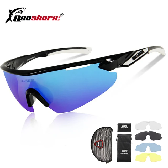 Best Offers Queshark Men Women Polarized Cycling Sunglasses Bicycle Glasses Racing Bike Goggles Cycling Eyewear Ciclismo 5 Pairs Lens Best Offers Queshark Men Women Polarized Cycling Sunglasses Bicycle Glasses Racing Bike Goggles Cycling Eyewear Ciclismo 5 Pairs Lens