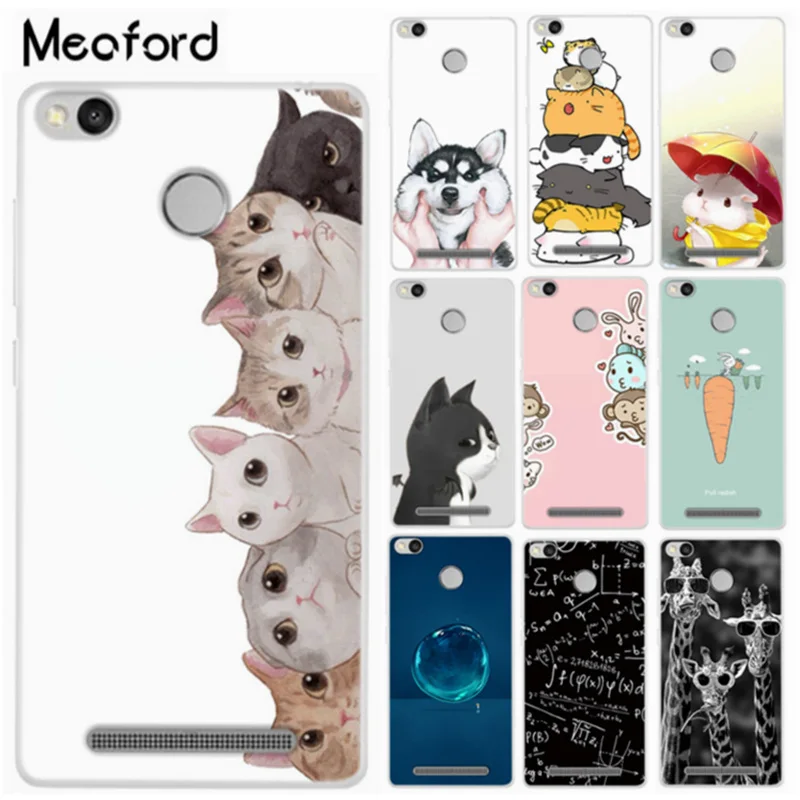 

For Xiaomi Redmi 3 Pro Case Redmi 3S 3 S Pro Case Soft TPU Silicone Clear Bumper Back Cover Coque Xiao Mi Redmi 3s Phone Cases