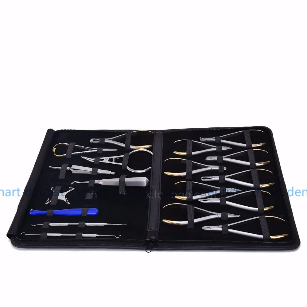 Qualidade Novidades Dental Ortodontia Instrumentos Conjunto Anel Retrátil Bracket Locator Subalong Alicates Boa 2020 9 High Quality Beleza e saúde