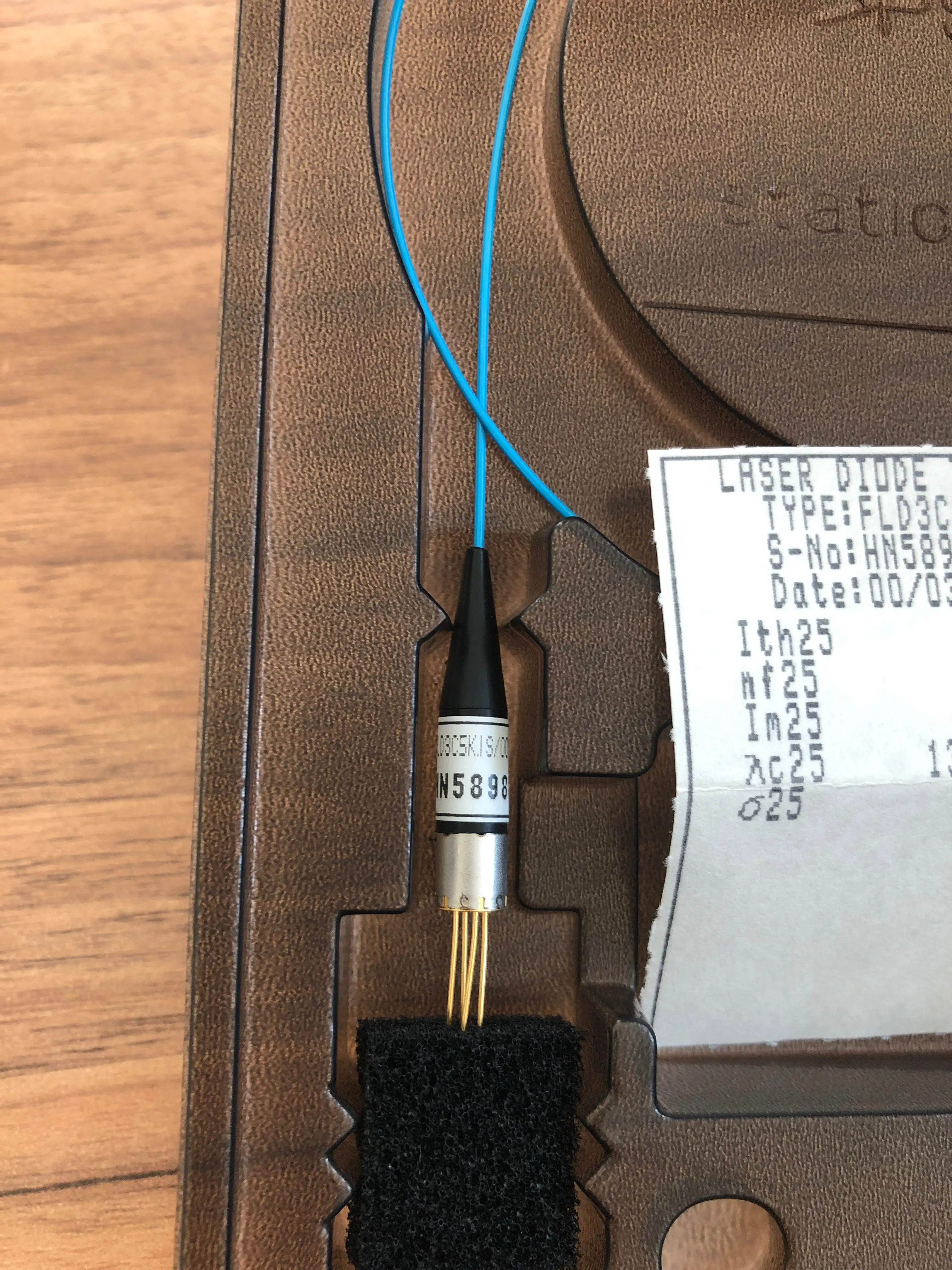 FLD3C5KIS/001 HN58986 1310nm 622 МБ/с. S 0 2 mw до 5 SCPC лазерный диод тестовые данные|Детали